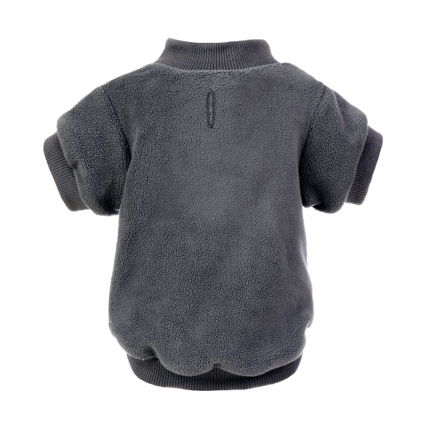 Grey Fleece Dog Sweatshirt